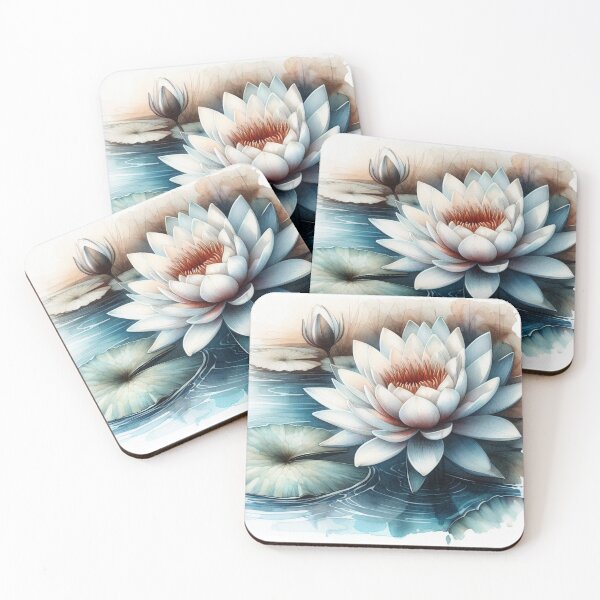 Item preview, subtle lotus flower designed and sold by jkrphoto.