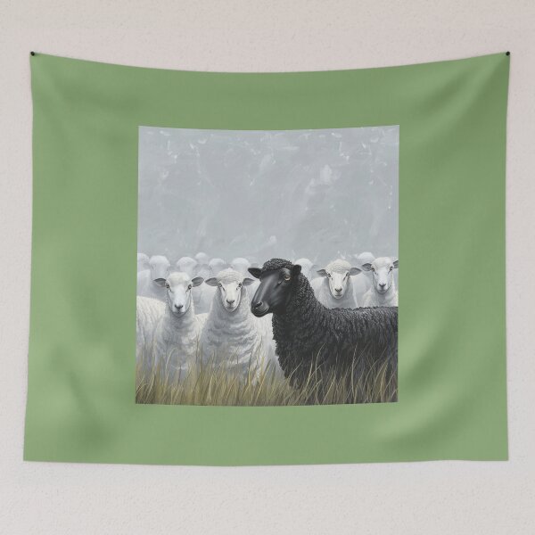 Item preview, Black Sheep of the Family (stylized, with an ego ;) designed and sold by Samuelsboro.