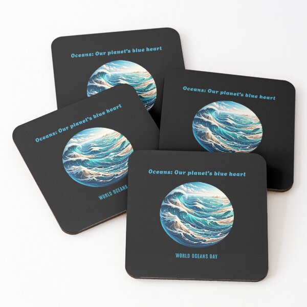 Item preview, Oceans: Our planet's blue heart - World Oceans Day designed and sold by Pflugart.