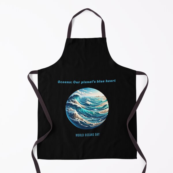 Artikelvorschau, Oceans: Our planets blue heart - World Oceans Day entworfen und verkauft von Pflugart.