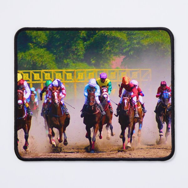Item preview, Kentucky Derby Preakness Belmont Triple Crown Horse Racing Photograph designed and sold by julyperson.