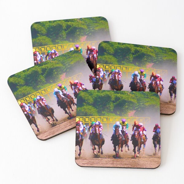 Item preview, Kentucky Derby Preakness Belmont Triple Crown Horse Racing Photograph designed and sold by julyperson.