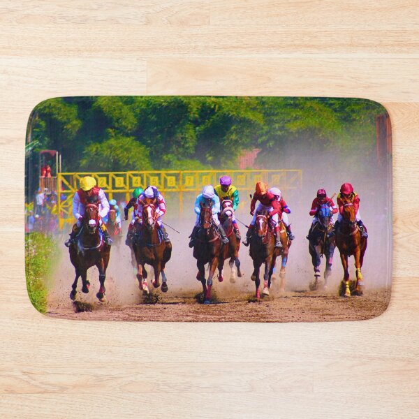 Item preview, Kentucky Derby Preakness Belmont Triple Crown Horse Racing Photograph designed and sold by julyperson.