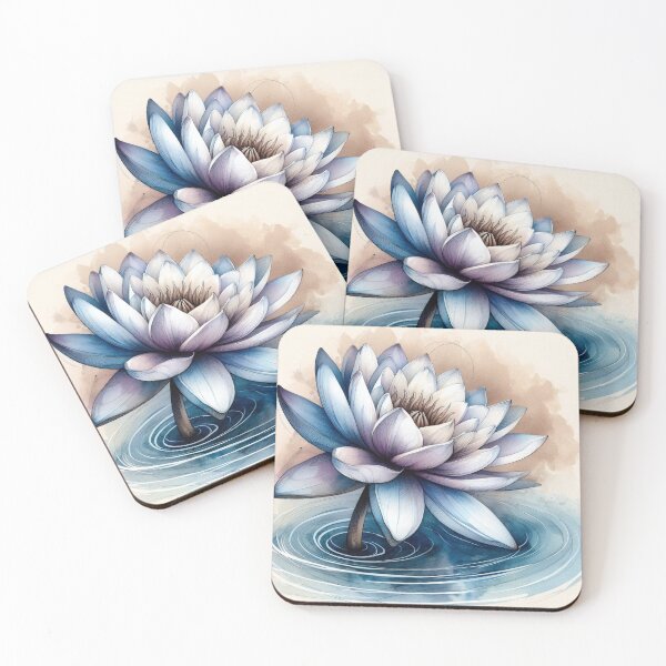 Item preview, subtle lotus flower designed and sold by jkrphoto.