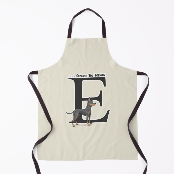 Item preview, E is for English Toy Terrier designed and sold by Elspeth Rose Design.