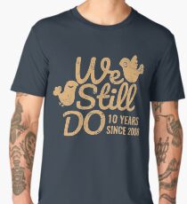 Tin Wedding Anniversary Gift Tee Ten Years of Marriage Couple T-shirt, Phone Cases And Other Gifts Men's Premium T-Shirt