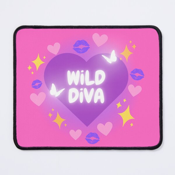 Item preview, Wild Diva - square designed and sold by flirtyandsturdy.