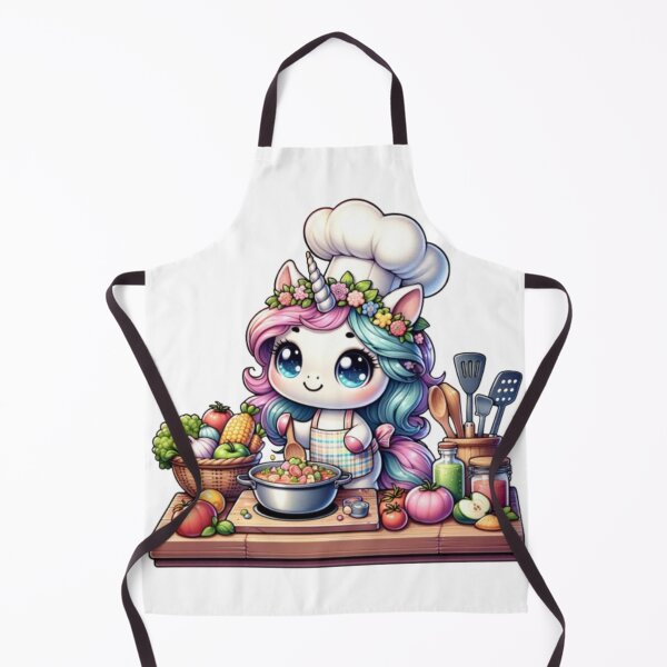 Item preview, Cute Unicorn chef designed and sold by UrbanEkko.