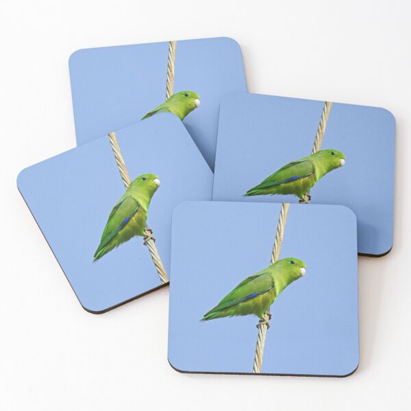 Item preview, Blue-winged Parrotlet designed and sold by Amanda Cherutte.