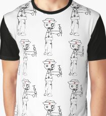 Zombie Nurse Graphic T-Shirt