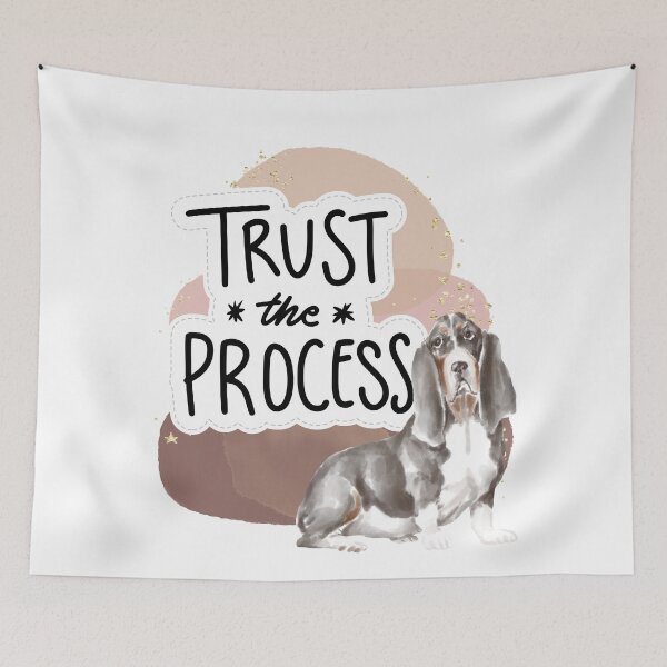 Item preview, TRUST THE PROCESS designed and sold by MUDUGAMU.