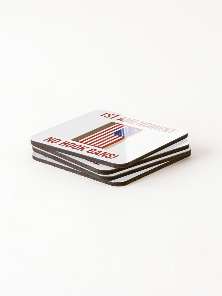 Thumbnail 4 of 5, Coasters (Set of 4), 1st amendment designed and sold by RACHELDF.