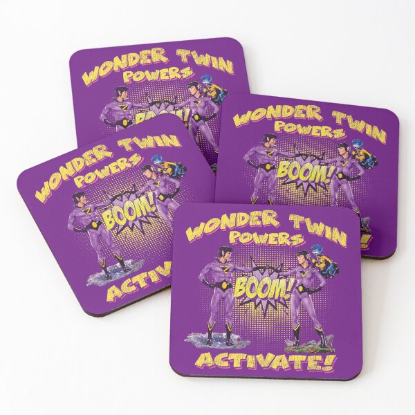 Item preview, Wonder Twins Worn Out designed and sold by Alema Art.