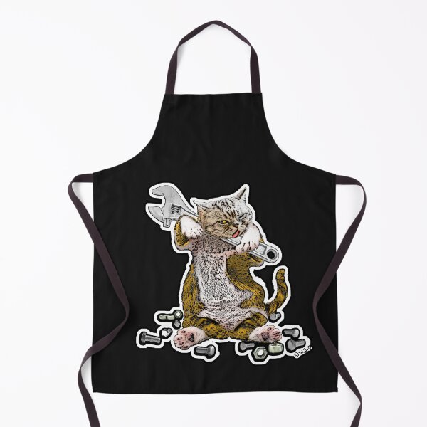 Item preview, Working Cat Technician designed and sold by Jay Chamberlin.