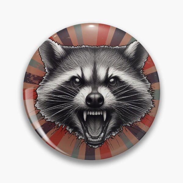 Item preview, Mapache come basura, sé libre designed and sold by FatGiantCat.