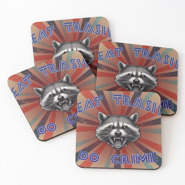 Item preview, Raccoon Eat Trash do crime designed and sold by FatGiantCat.
