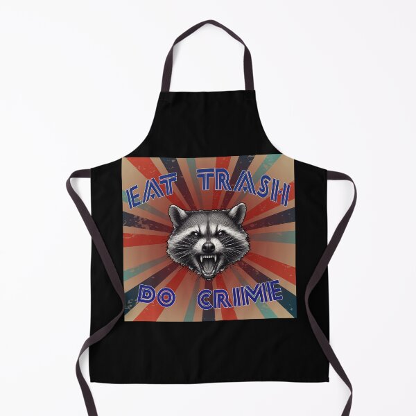 Item preview, Mapache come basura y comete delitos. designed and sold by FatGiantCat.