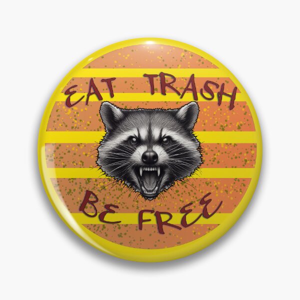 Item preview, Mapache Come Basura SE LIBRE designed and sold by FatGiantCat.