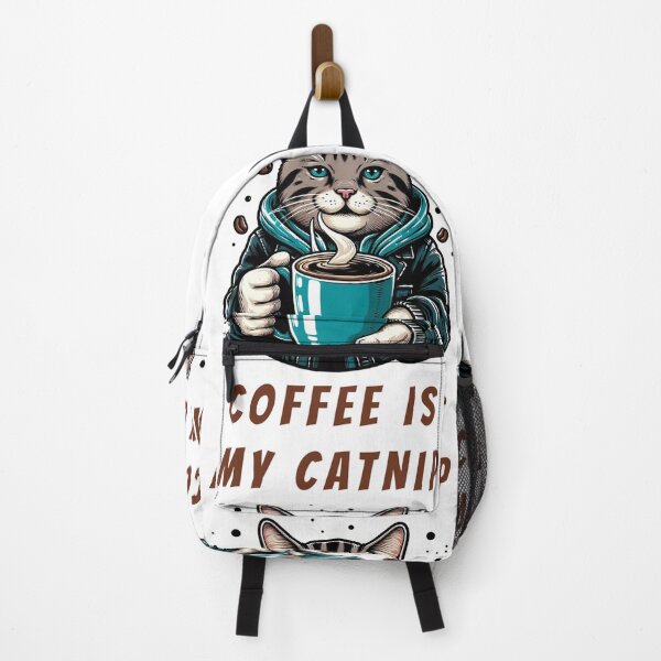 Item preview, Coffee Is My Catnip designed and sold by EchonStudio.
