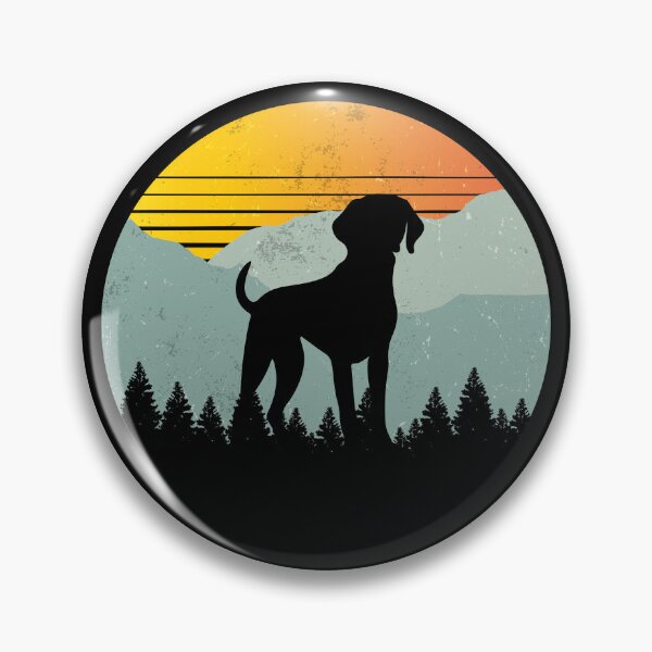 Item preview, Retro Sunshine Sky German Shorthaired Pointer Gift designed and sold by Guarddogdrive.