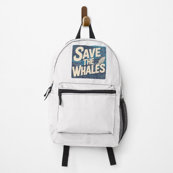 Item preview, Save the whales retro style. designed and sold by paulo silveira.