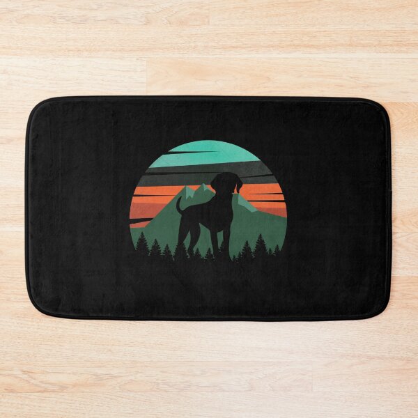 Item preview, Retro Green Mountains Sky German Shorthaired Pointer Gift designed and sold by Guarddogdrive.