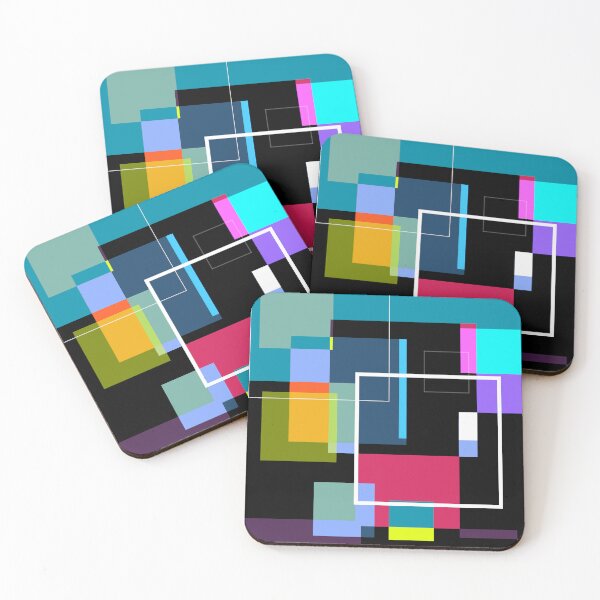 Item preview, Geometric Fun Colorful Happy Abstract Design - TorviLyn#2 designed and sold by TorviLyn.