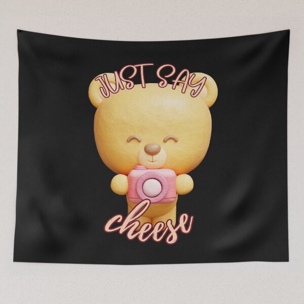 Item preview, Just say cheese,bear holding camera designed and sold by belladesign7.