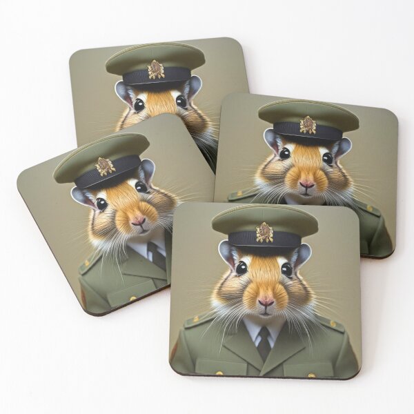 Item preview, Sergeant Nibbles Takes Charge designed and sold by Furbulous Faces.