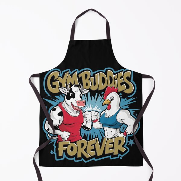 Item preview, Funny Gym Buddies Forever Workout Partners Gym Lovers designed and sold by Quirky Shirts.