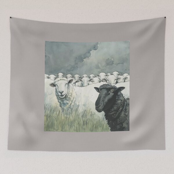 Item preview, Black Sheep of the Family Design 1 designed and sold by Samuelsboro.