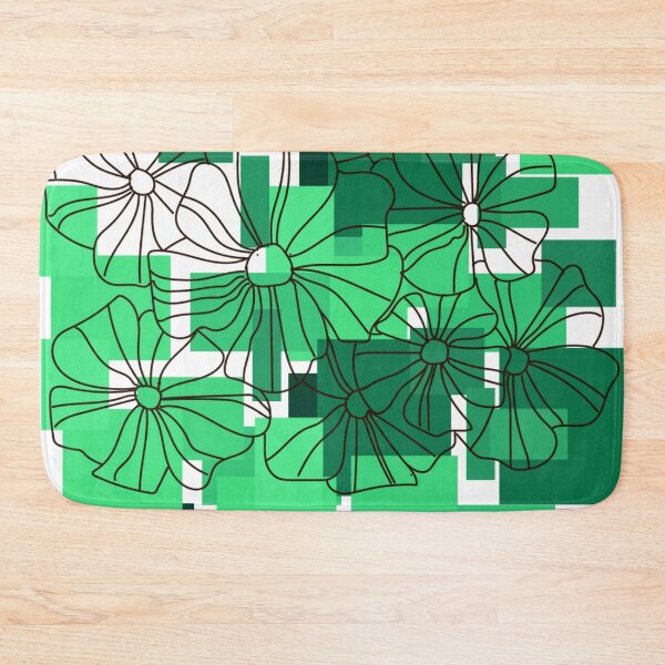 Item preview, green box design and flowers designed and sold by Nature  Nblossom.