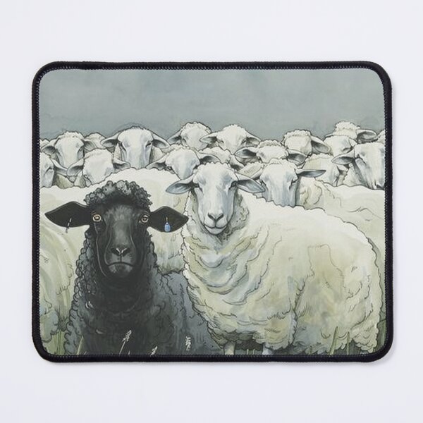 Item preview, Black Sheep of the Family (Sad Sheep) designed and sold by Samuelsboro.