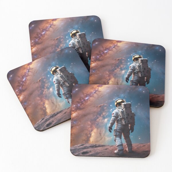 Item preview, Astronaut staring at the vast Universe designed and sold by CreativPurpose.