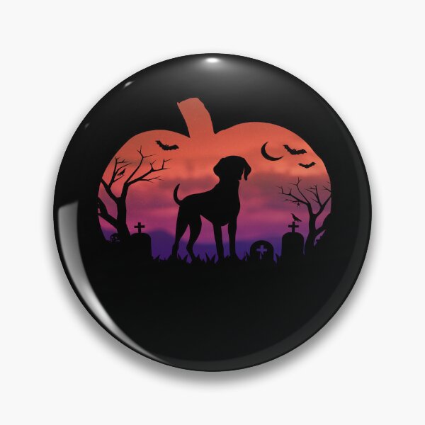 Item preview, German Shorthaired Pointer Pumpkin Happy Halloween Cute Gift designed and sold by Guarddogdrive.