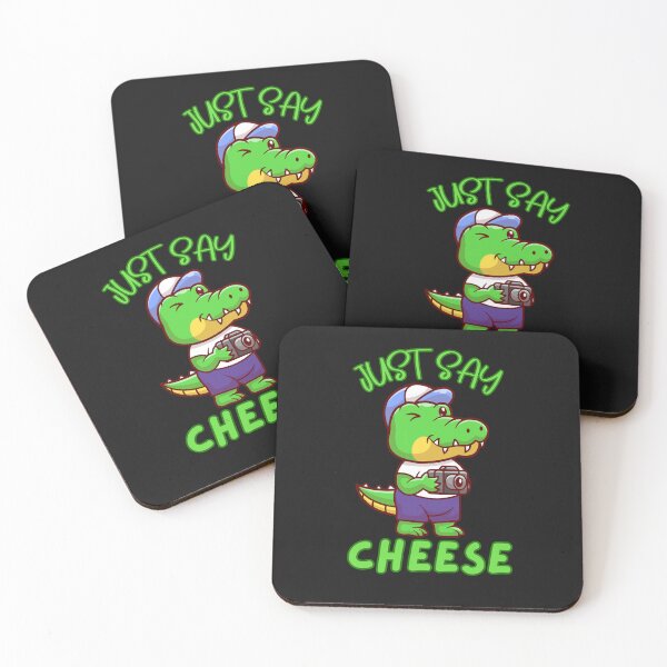 Item preview,  Just say cheese,crocodile photographer designed and sold by belladesign7.