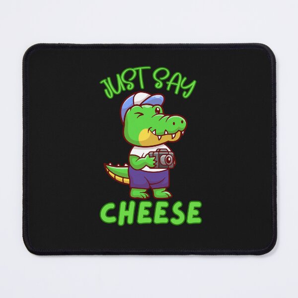 Item preview,  Just say cheese,crocodile photographer designed and sold by belladesign7.