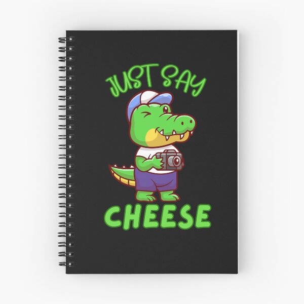Item preview,  Just say cheese,crocodile photographer designed and sold by belladesign7.
