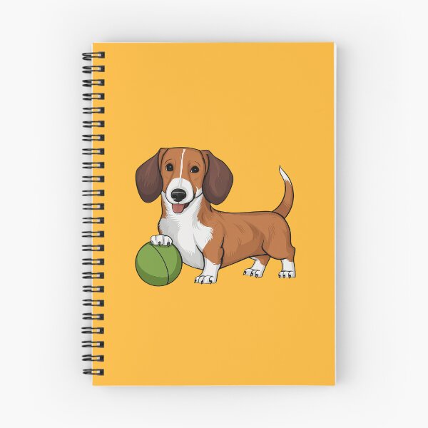 Item preview, Light Brown And White Drever Playing With A Ball designed and sold by MGRcompany.