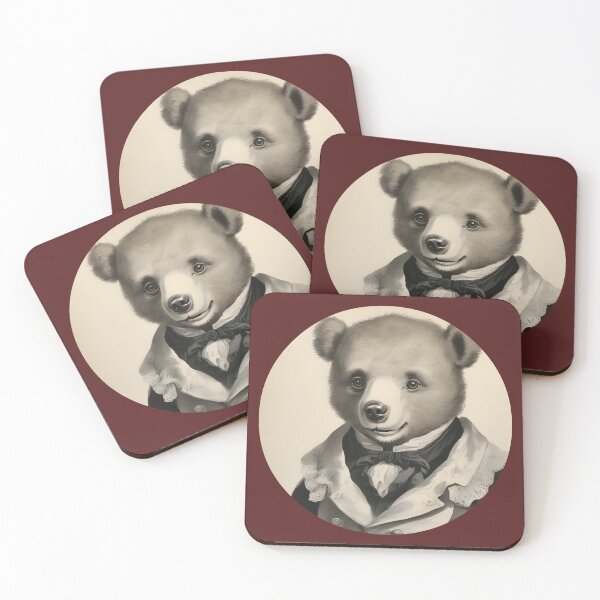 Item preview, Bear Vintage Illustration  designed and sold by JoyPhotoArt.