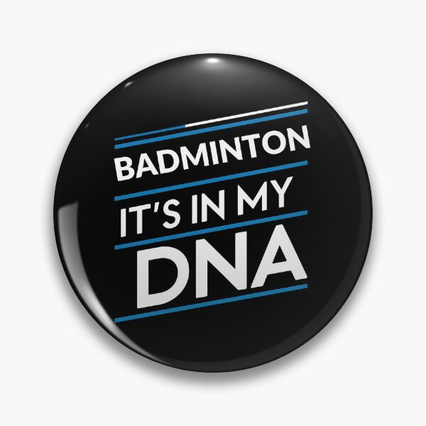 Item preview, Badminton its in my dna designed and sold by greenbluearts.