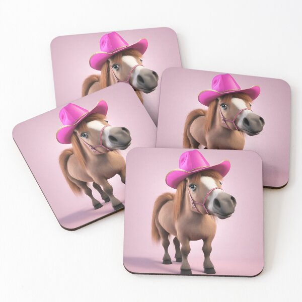 Item preview, Pink Cowgirl Fat Pony designed and sold by Ann-Marle.