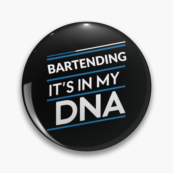 Item preview, Bartending its in my dna designed and sold by greenbluearts.