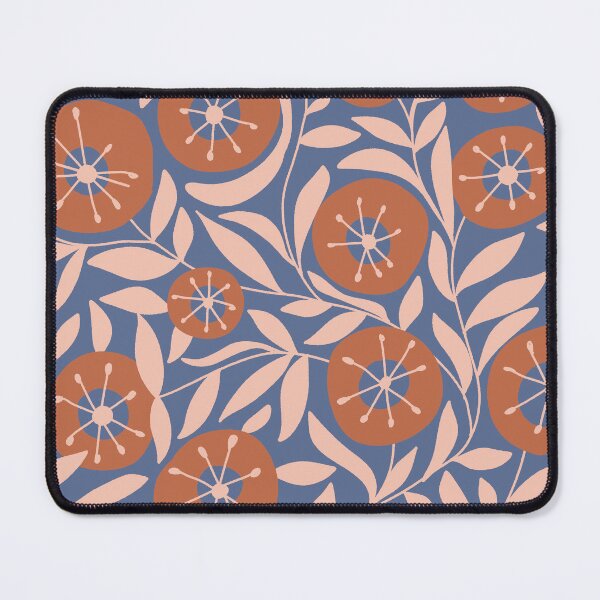 Item preview, Mid Century Marigold Florals designed and sold by aneladesigns.