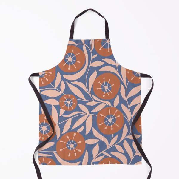 Item preview, Mid Century Marigold Florals designed and sold by aneladesigns.