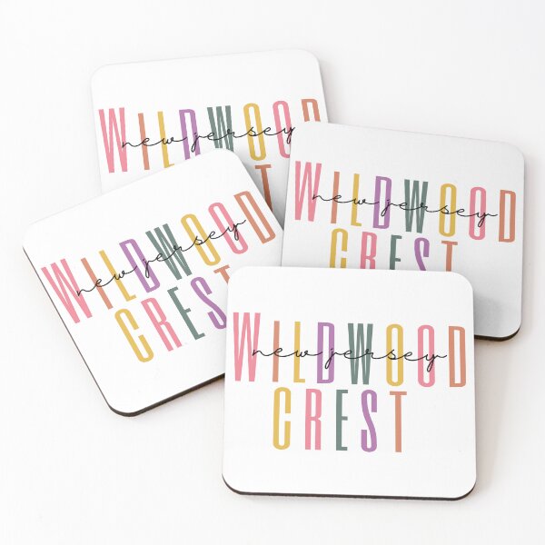 Item preview, Wildwood Crest New Jersey Beach Vacation Jersey Shore  designed and sold by twigandmeadow.