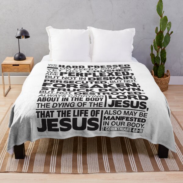 Item preview, 2 Corinthians 4:8-10 Not Forsaken designed and sold by plushism.