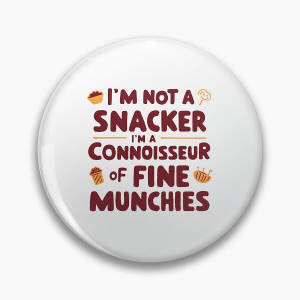 Item preview, Fine Munchies Connoisseur - Playful Typography Father's Day Design designed and sold by HahaHandlesHub.