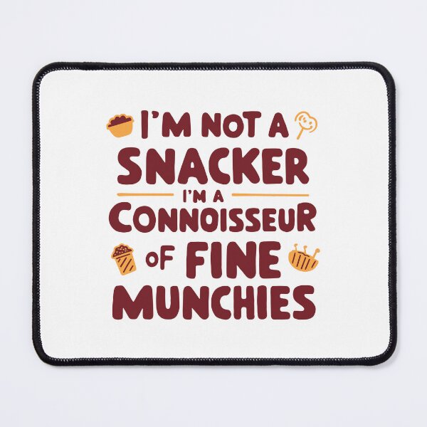 Item preview, Fine Munchies Connoisseur - Playful Typography Father's Day Design designed and sold by HahaHandlesHub.