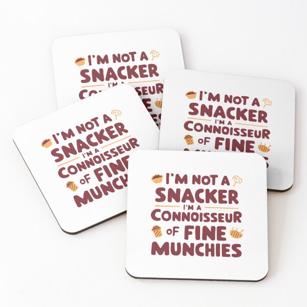 Item preview, Fine Munchies Connoisseur - Playful Typography Father's Day Design designed and sold by HahaHandlesHub.